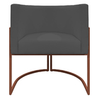 Kit 2 Poltronas Decorativa Para Sala Recepção Manicure Consul