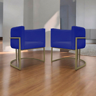 Kit 2 Poltronas Decorativa Para Sala Recepção Manicure Consul