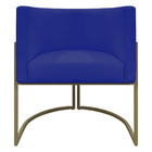 Kit 2 Poltronas Decorativa Para Sala Recepção Manicure Consul