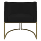 Kit 2 Poltronas Decorativa Para Sala Recepção Manicure Consul