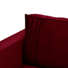 Kit 2 Poltronas Decorativa Riviera Veludo Vermelho - Speciale