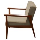 Kit 2 Poltronas Decorativa Sala De Estar Vitória Suede Bege