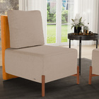 Kit 2 Poltronas Decorativa Sala Estar Living Hungria L02 Cour