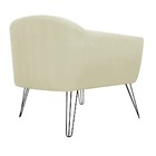 Kit 2 Poltronas Decorativa Sala Quarto Recepção Jolly Bege