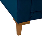 Kit 2 Poltronas Decorativa Sarah Veludo Azul - Speciale Home