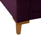 Kit 2 Poltronas Decorativa Sarah Veludo Roxo - Speciale Home