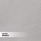 Kit 2 Poltronas Decorativas Base Ferro Glasgow Couro Branco G