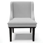 Kit 2 Poltronas Decorativas Base Fixa De Madeira Firenze Linh