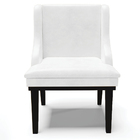 Kit 2 Poltronas Decorativas Base Fixa De Madeira Firenze Pu B