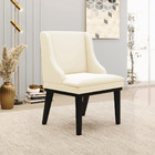 Kit 2 Poltronas Decorativas Base Fixa De Madeira Firenze Velu