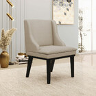 Kit 2 Poltronas Decorativas Base Fixa De Madeira Firenze Velu