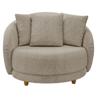 Kit 2 Poltronas Decorativas Base Fixa Galáxia Com Almofadas B