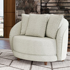 Kit 2 Poltronas Decorativas Base Fixa Galáxia Com Almofadas B