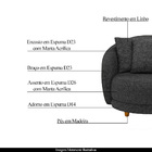 Kit 2 Poltronas Decorativas Base Fixa Galáxia Com Almofadas L