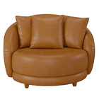 Kit 2 Poltronas Decorativas Base Fixa Galáxia Com Almofadas P