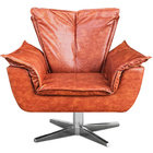 Kit 2 Poltronas Decorativas Base Giratória Cromada Charger Pu