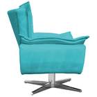 Kit 2 Poltronas Decorativas Base Giratória Cromada Charger Su