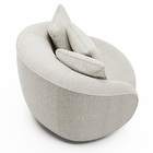 Kit 2 Poltronas Decorativas Base Giratória Galáxia Com Almofa