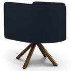 Kit 2 Poltronas Decorativas Base Giromad Madeira Betina B-300