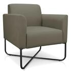 Kit 2 Poltronas Decorativas Base Industrial X Preta Maressa S