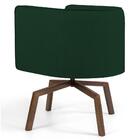 Kit 2 Poltronas Decorativas Base Ka Madeira Betina B-303 Velu