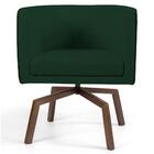 Kit 2 Poltronas Decorativas Base Ka Madeira Betina B-303 Velu