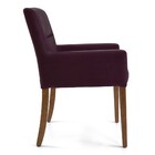 Kit 2 Poltronas Decorativas Base Madeira Angel Veludo C-292 U