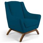 Kit 2 Poltronas Decorativas Base Manu Madeira Juliet B-170 Ve