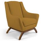 Kit 2 Poltronas Decorativas Base Manu Madeira Juliet B-260 Ve