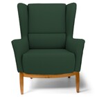 Kit 2 Poltronas Decorativas Base Manu Madeira Milena C-117 Li