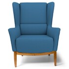 Kit 2 Poltronas Decorativas Base Manu Madeira Milena Veludo C