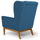 Kit 2 Poltronas Decorativas Base Manu Madeira Milena Veludo C