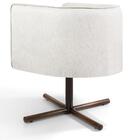 Kit 2 Poltronas Decorativas Base Xis Madeira Betina B-443 Lin