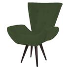 Kit 2 Poltronas Decorativas Bella Suede Verde