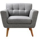 Kit 2 Poltronas Decorativas Bruna Sala De Estar Quarto Recepç