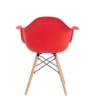 Kit 2 Poltronas Decorativas Charles Eames Eiffel 132pp Vermel