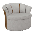 Kit 2 Poltronas Decorativas Com Sapata De Plástico Granada Li