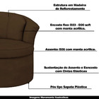 Kit 2 Poltronas Decorativas Com Sapata De Plástico Granada Ve