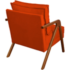 Kit 2 Poltronas Decorativas Confortáveis Para Sala Shine Sued