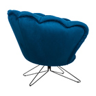 Kit 2 Poltronas Decorativas Crown Pés Borboleta Giratório Vel