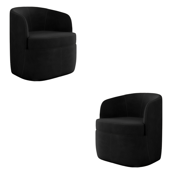 Kit 2 Poltronas Decorativas Design Moderno Bel Sala De Estar