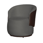 Kit 2 Poltronas Decorativas E 1 Puff Grande Design Orgânico B