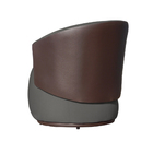 Kit 2 Poltronas Decorativas E 1 Puff Grande Design Orgânico B