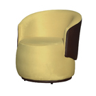 Kit 2 Poltronas Decorativas E 1 Puff Grande Design Orgânico B