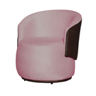 Kit 2 Poltronas Decorativas E 1 Puff Grande Design Orgânico B