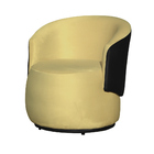 Kit 2 Poltronas Decorativas E 1 Puff Grande Estilo Orgânico B