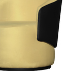 Kit 2 Poltronas Decorativas E 1 Puff Grande Estilo Orgânico B