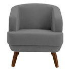 Kit 2 Poltronas Decorativas Jericó Pés De Madeira Veludo Graf