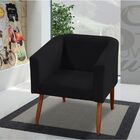 Kit 2 Poltronas Decorativas Juliane Corano Preto
