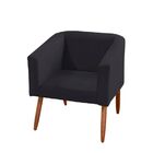 Kit 2 Poltronas Decorativas Juliane Corano Preto